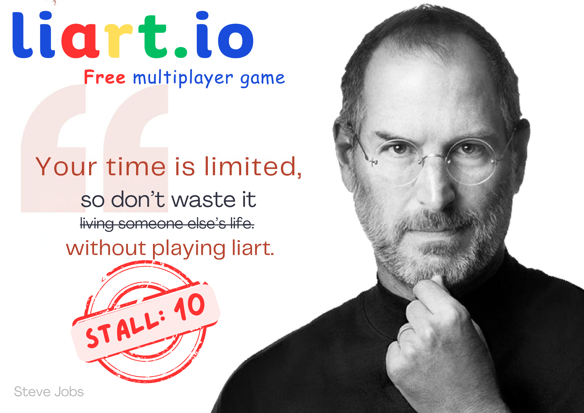 Liart.io printed campus poster used before LOCUS